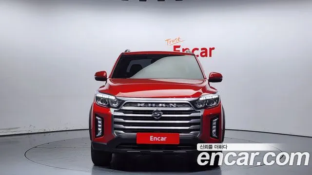 Ssangyong The New Rexton Sports Cannes 2021 Красный из Кореи, фото 4