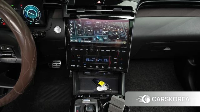 Hyundai Tucson Hybrid (NX4) 2021 Серый из Кореи, фото 4