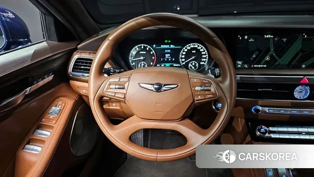Genesis G90 2019 Синий из Кореи, фото 4