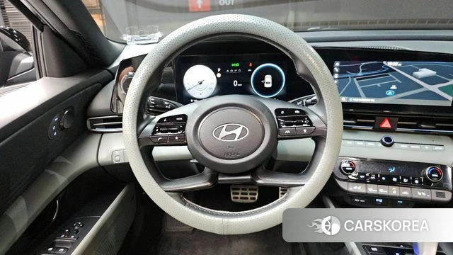 Hyundai The New Avante (CN7) 2023 Черный из Кореи, фото 4