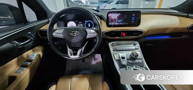 Hyundai The New Santa Fe 2020 Темно-зеленый из Кореи, фото 4
