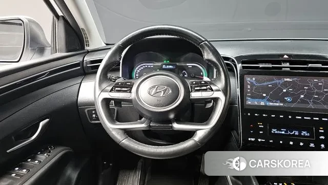 Hyundai Tucson Hybrid (NX4) 2022 Белый из Кореи, фото 4