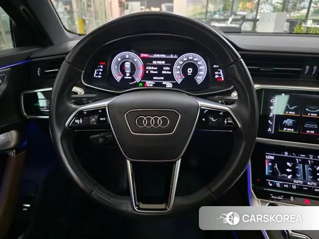 Audi A6 (C8) 2021 Черный из Кореи, фото 4