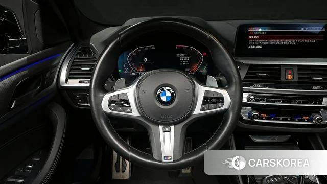 BMW X4 (G02) 2021 Черный из Кореи, фото 4