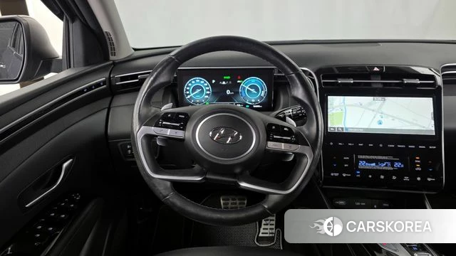 Hyundai Tucson Hybrid (NX4) 2021 Серый из Кореи, фото 4