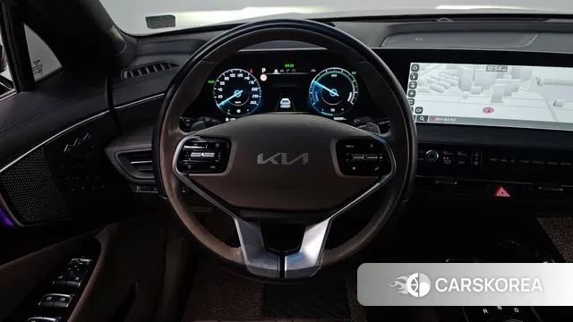 Kia K8 Hybrid 2021 Синий из Кореи, фото 4