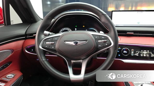 Genesis GV70 2022 Красный из Кореи, фото 4