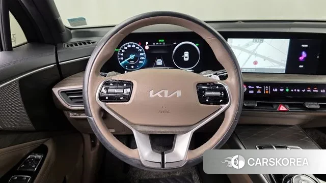 Kia K8 Hybrid 2021 Синий из Кореи, фото 4
