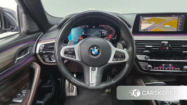 BMW 5 Series (G30) 2020 Черный из Кореи, фото 4