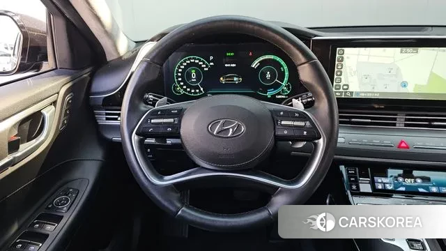 Hyundai The New Grandeur IG Hybrid 2022 Черный из Кореи, фото 4