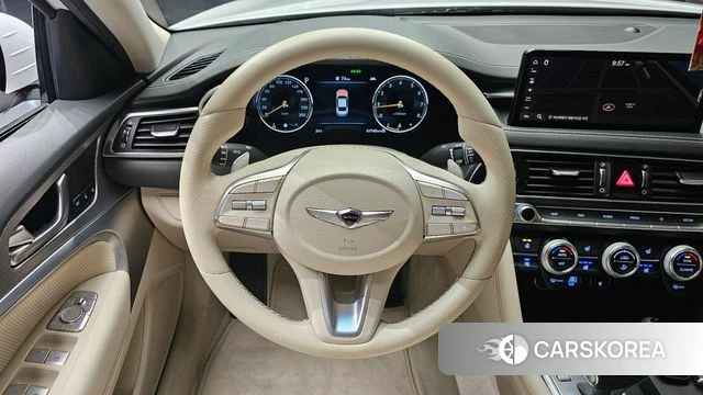 Genesis The New G70 2021 Белый из Кореи, фото 4