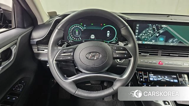 Hyundai The New Grandeur IG Hybrid 2022 Черный из Кореи, фото 4