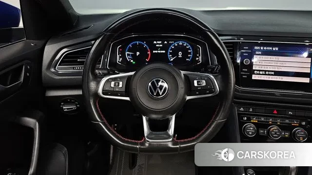 Volkswagen T-Roc 2021 Синий из Кореи, фото 4