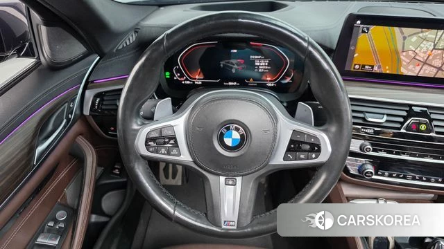 BMW 5 Series (G30) 2021 Черный из Кореи, фото 4