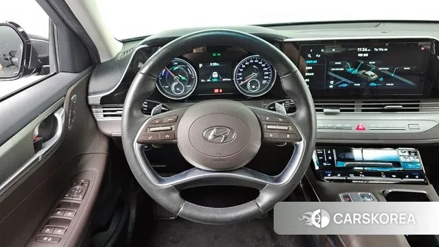 Hyundai The New Grandeur IG Hybrid 2020 Серый из Кореи, фото 4