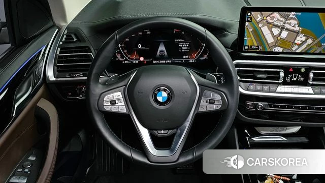 BMW X3 (G01) 2022 Черный из Кореи, фото 4