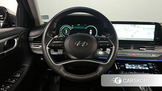 Hyundai The New Grandeur IG Hybrid 2022 Черный из Кореи, фото 4