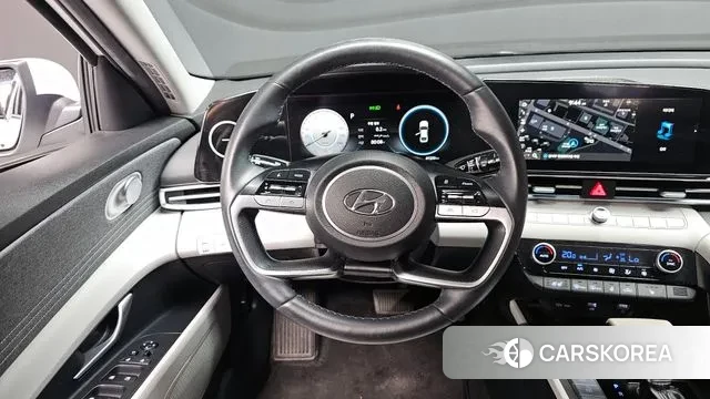 Hyundai Avante (CN7) 2021 Белый из Кореи, фото 4
