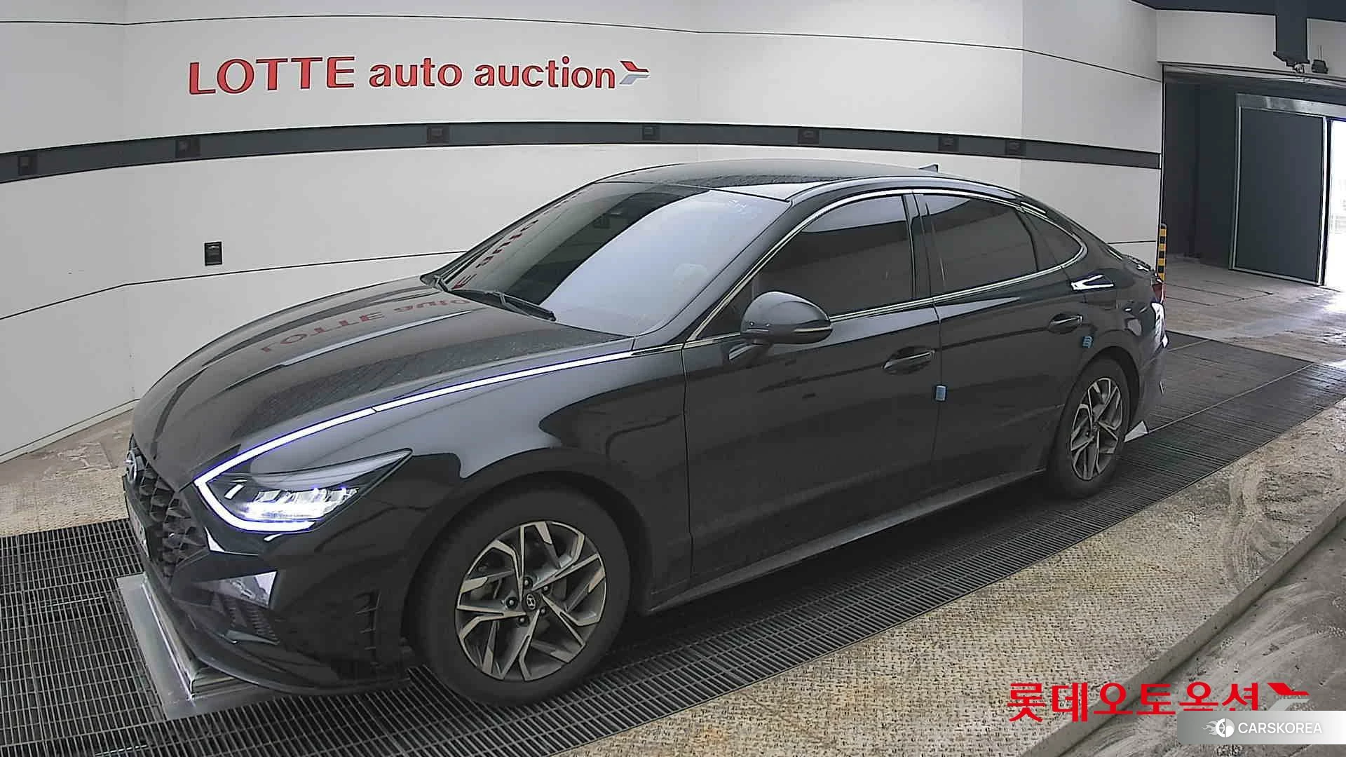 Hyundai Sonata 2022 Midnight Black Pearl из Кореи, фото 4