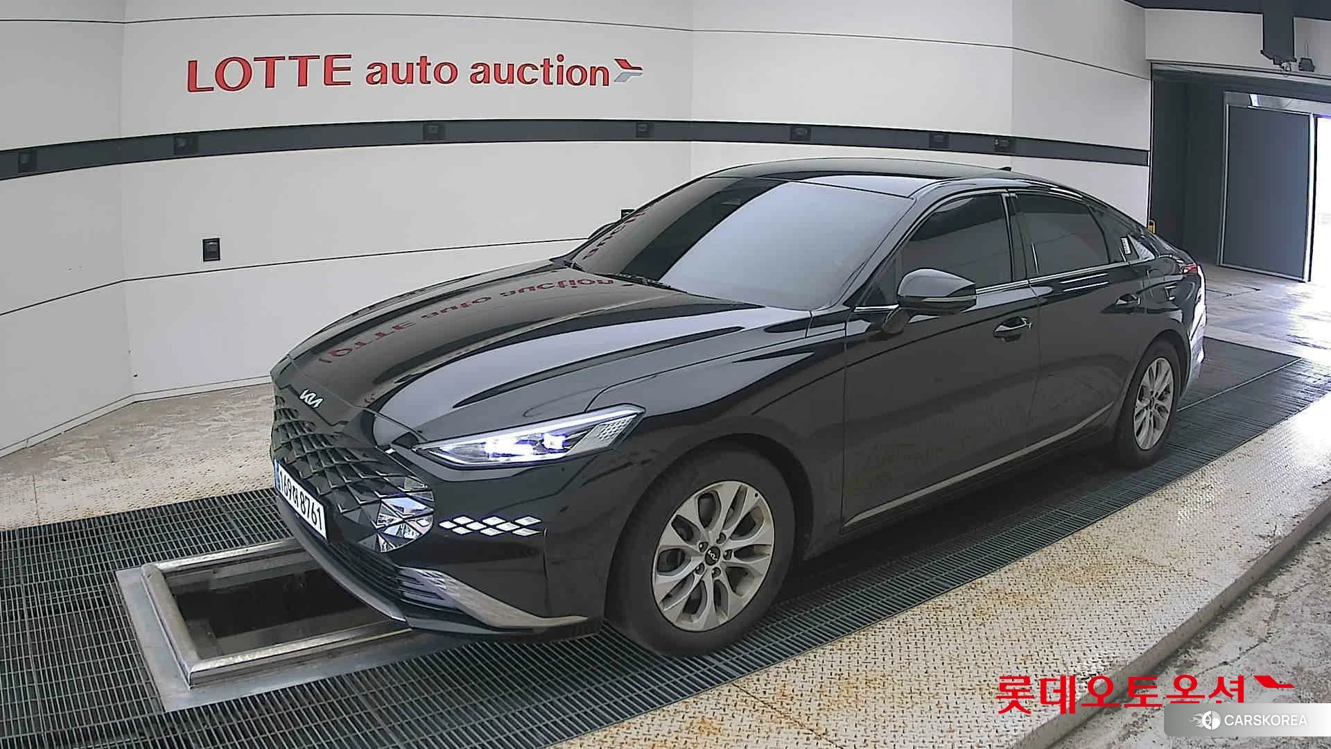 Kia K8 2023 Aurora Black Pearl из Кореи, фото 4
