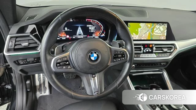 BMW 4 Series (G22) 2023 Черный из Кореи, фото 4