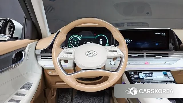 Hyundai The New Grandeur IG Hybrid 2021 Серебристо-серый из Кореи, фото 4