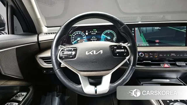 Kia K8 Hybrid 2022 Черный из Кореи, фото 4