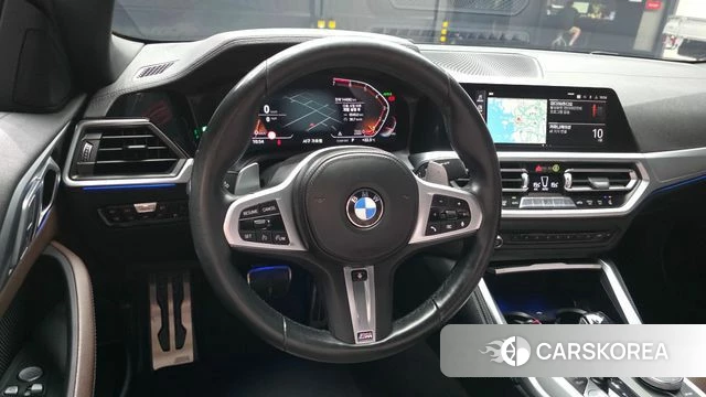 BMW 4 Series (G22) 2022 Черный из Кореи, фото 4