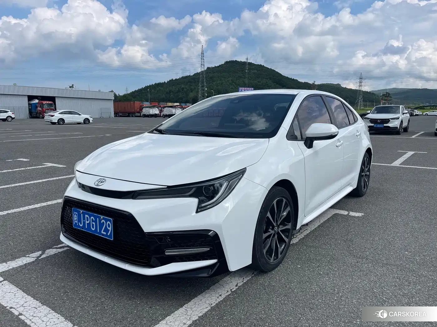 Toyota Levin 2022 Белый из Китая, фото 4