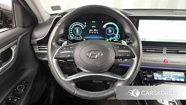 Hyundai The New Grandeur IG Hybrid 2020 Серый из Кореи, фото 4