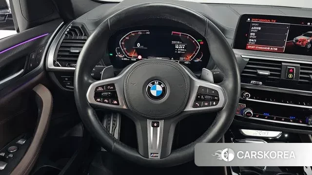 BMW X4 (G02) 2021 Черный из Кореи, фото 4