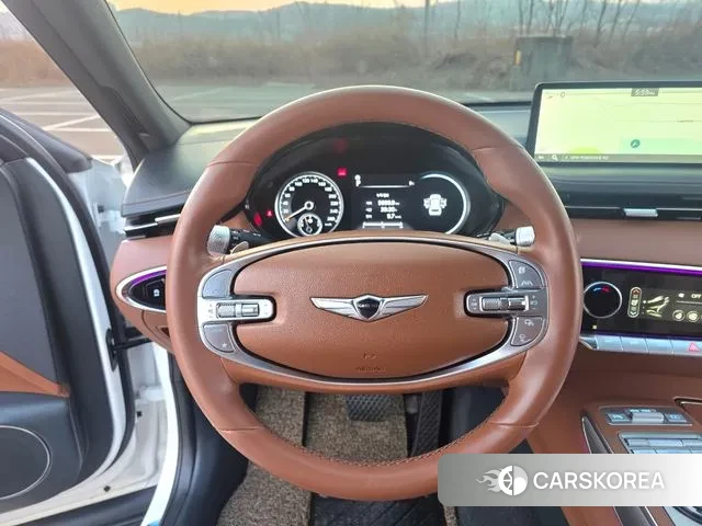 Genesis GV70 2023 Жемчужный цвет из Кореи, фото 4