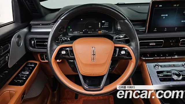 Lincoln Aviator 2nd generation 2021 Черный из Кореи, фото 4