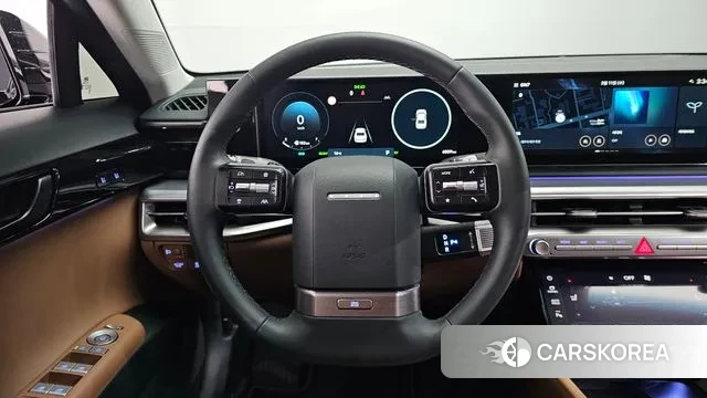 Hyundai Grandeur Hybrid (GN7) 2024 Черный из Кореи, фото 4