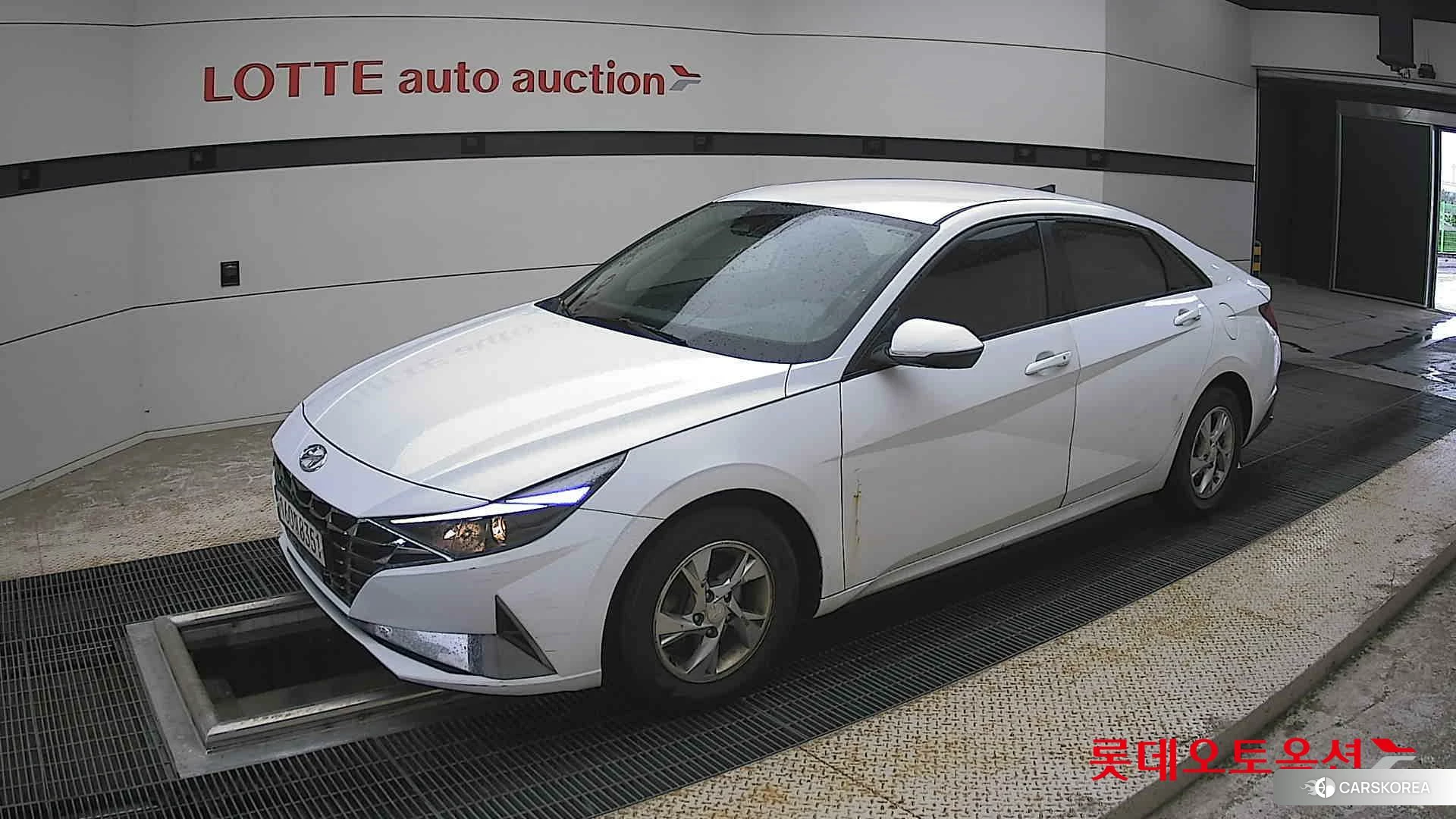 Hyundai Avante 2021 Polar White из Кореи, фото 4