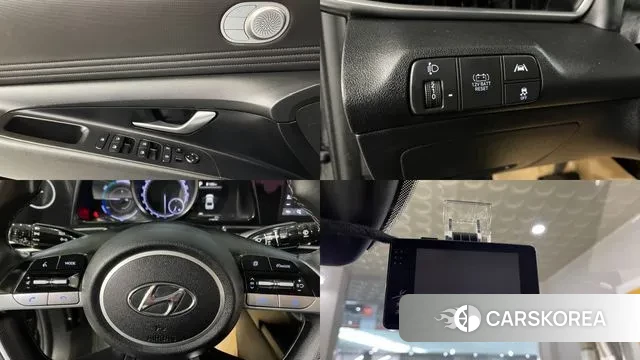 Hyundai Avante Hybrid (CN7) 2020 Черный из Кореи, фото 4