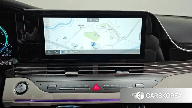 Hyundai The New Grandeur IG Hybrid 2022 Черный из Кореи, фото 4