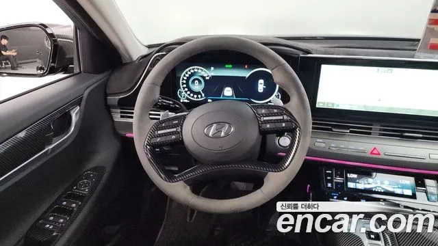 Hyundai The New Grandeur IG 2021 Черный из Кореи, фото 4