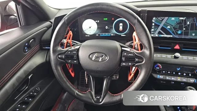 Hyundai Avante (CN7) 2021 Красный из Кореи, фото 4