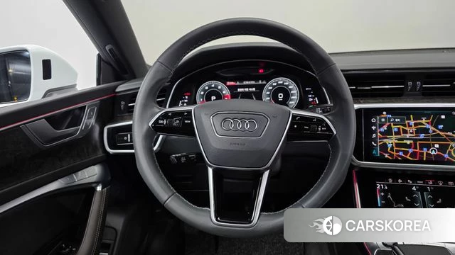 Audi A7 (4K) 2021 Белый из Кореи, фото 4