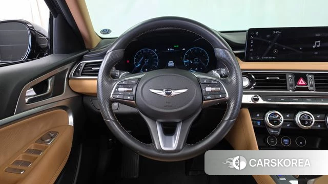 Genesis The New G70 2021 Черный из Кореи, фото 4