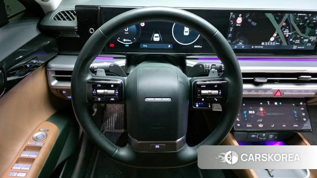 Hyundai Grandeur Hybrid (GN7) 2023 Черный из Кореи, фото 4