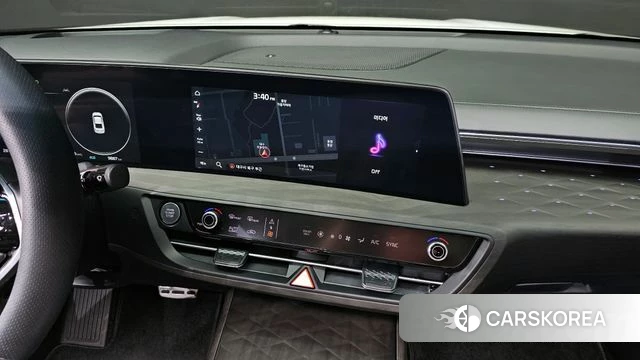 Kia K8 Hybrid 2024 Белый из Кореи, фото 4