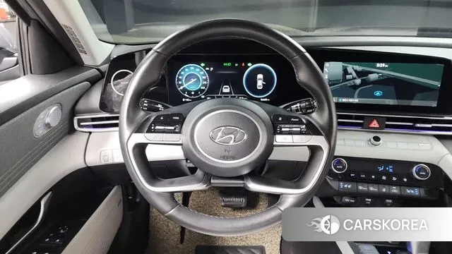 Hyundai Avante Hybrid (CN7) 2020 Серый из Кореи, фото 4