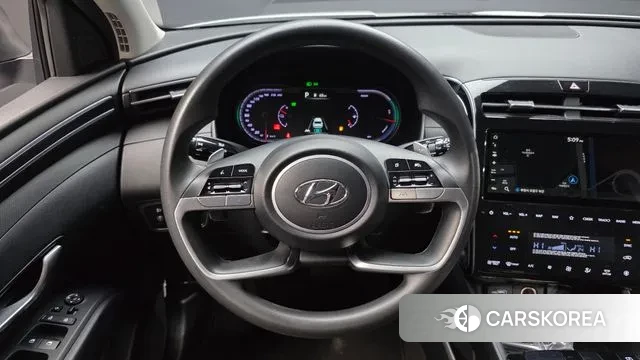 Hyundai Tucson Hybrid (NX4) 2021 Белый из Кореи, фото 4