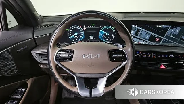 Kia K8 Hybrid 2022 Черный из Кореи, фото 4