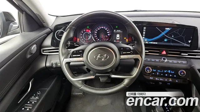 Hyundai Avante (CN7) 2021 Черный из Кореи, фото 4