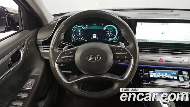 Hyundai The New Grandeur IG Hybrid 2021 Черный из Кореи, фото 4