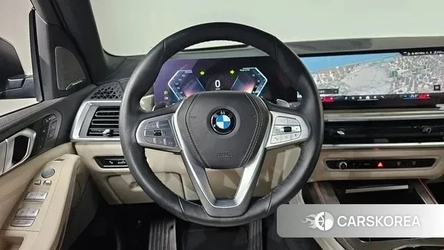 BMW X7 (G07) 2023 Черный из Кореи, фото 4