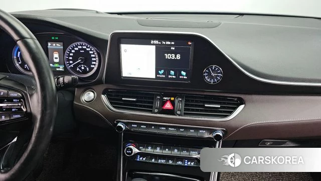 Hyundai Grandeur IG Hybrid 2019 Черный из Кореи, фото 4